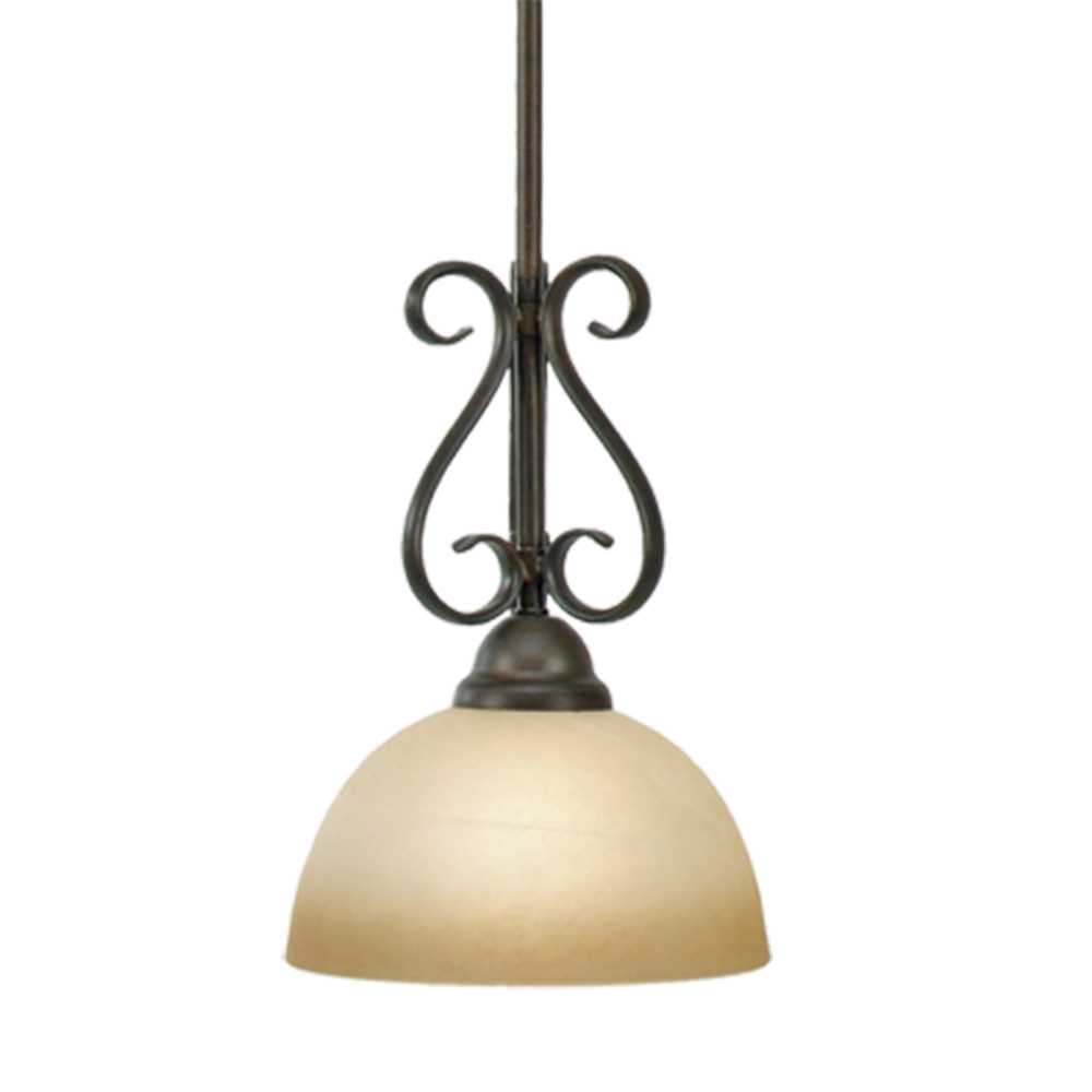 Wry Lighting Riverton 1-light Pendant in Peppercorn